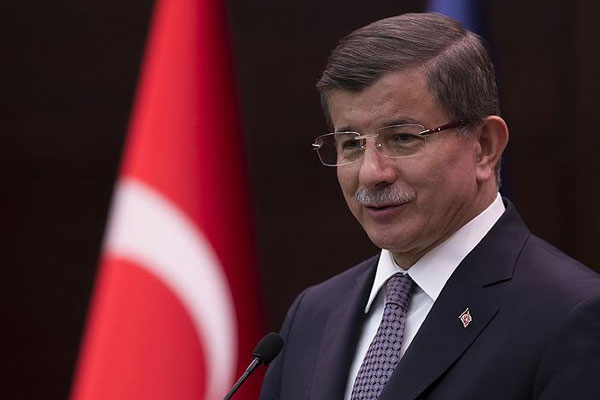 Davutoğlu Brüksel'de