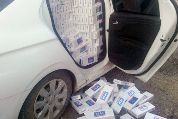 120 bin paket sigara yakalandı