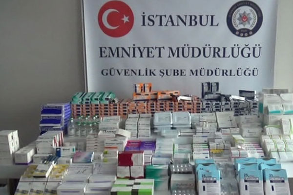 İlaç kaçakçıları İstanbul'da yakalandı