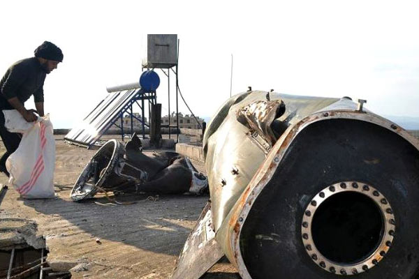 Muhalifler, Rusların patlamayan füzelerini imha etti