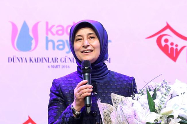 Sare Davutoğlu'ndan kampanyaya destek