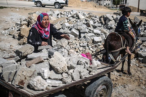 Filistinli kadının yaşam mücadelesi