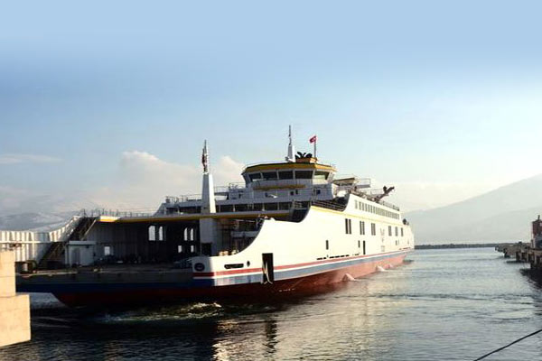 Türkiye'nin en büyük feribotu hazır