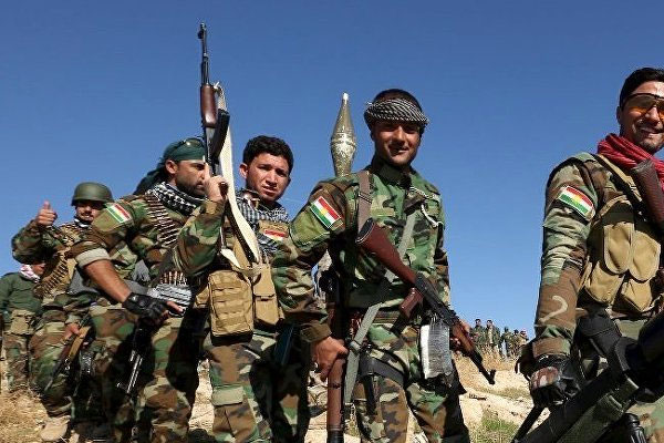 Peşmerge'ye 'koalisyon' eğitimi