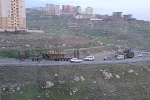 Şırnak’a yoğun askeri sevkiyat
