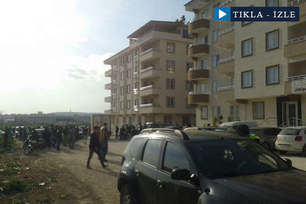 Kilis'te askeri lojmana roket mermisi düştü