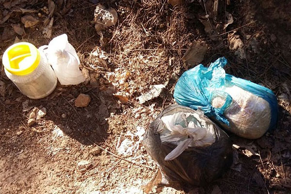 Şanlıurfa'da mühimmat ele geçirildi