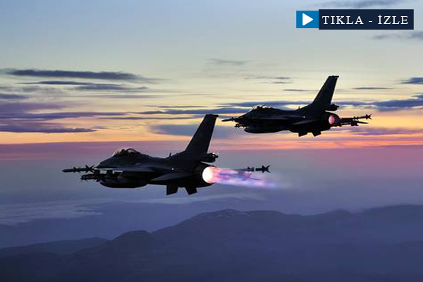 Pkk kamplarına hava harekatı