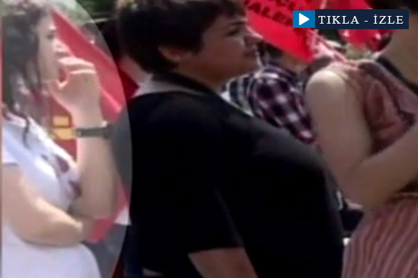 Canlı bomba olduğu idda edilen kıza ait görüntüler