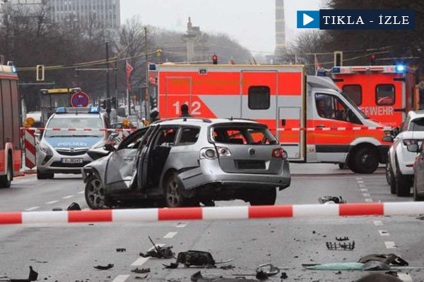 Berlin'de bombalı araç patladı