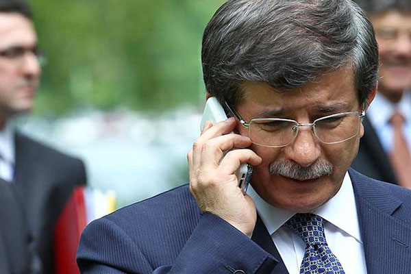 Cihangiri'den Davutoğlu'na taziye telefonu