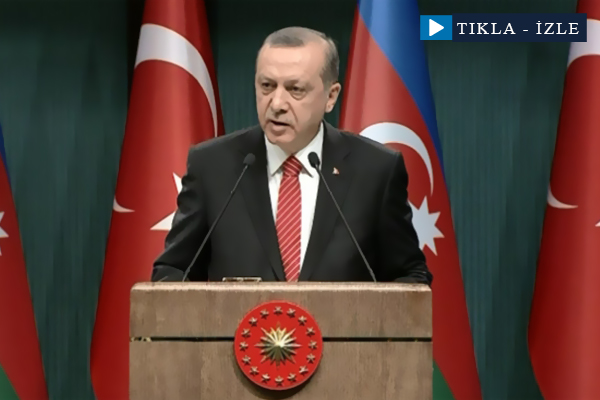 Erdoğan: Türkiye'ye asla diz çöktüremeyecekler