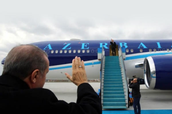 Erdoğan'dan Aliyev'e özel uğurlama