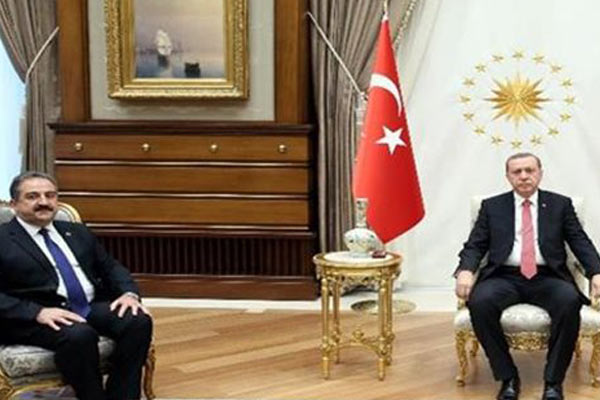 Erdoğan Sayıştay Başkanını kabul etti