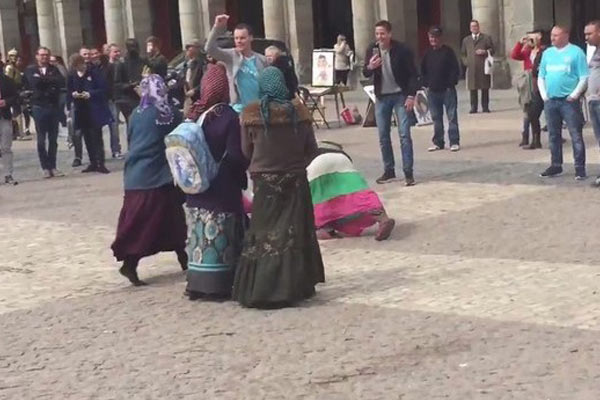 Avrupa'nın göbeğinde sığınmacılara saygısızlık