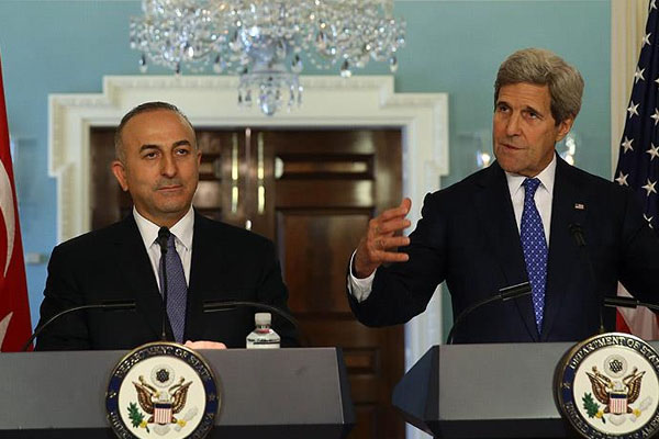 Kerry'den Çavuşoğlu'na taziye telefonu