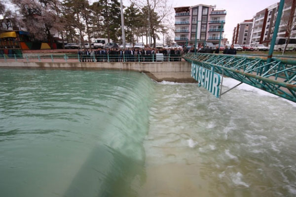 Konya’ya su verilmeye başlandı