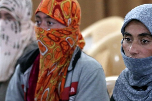 Ezidi kadınlar kurtarıldı