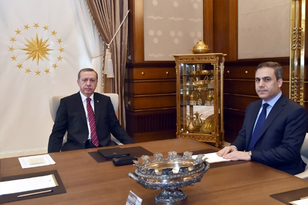 Cumhurbaşkanı MİT Müsteşarı’yla görüştü