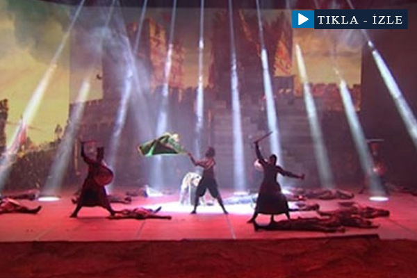 Müthiş Çanakkale Zaferi gösterisi