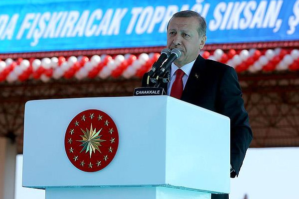 Erdoğan'dan Çanakkale'ye köprü müjdesi