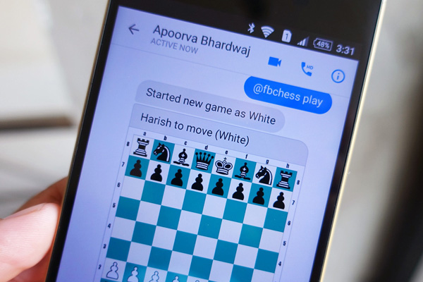 Facebook Messenger'a yeni oyun geliyor