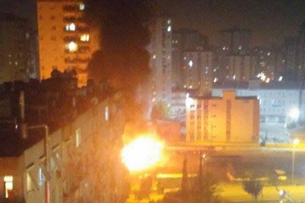 Adana'da şiddetli patlama