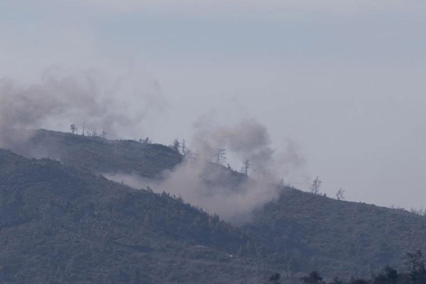 Türkmen Dağı'nda şiddetli çatışmalar