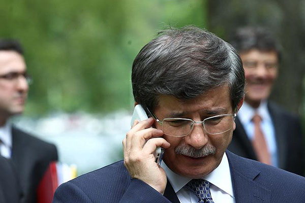 Davutoğlu, Ala'dan bilgi aldı