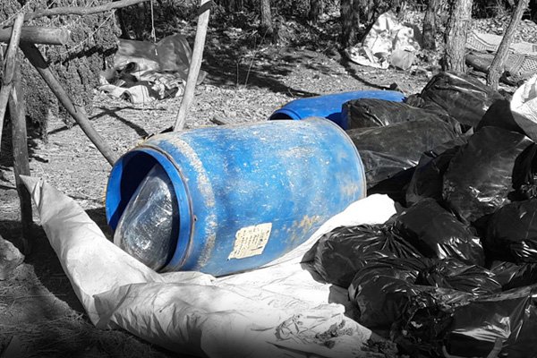 Mardin'de 613 kg patlayıcı madde ele geçirildi