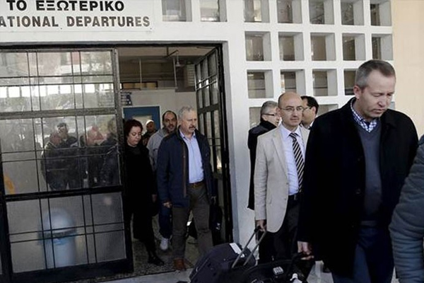 Türk gözlemciler Yunan adalarında