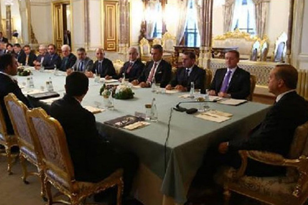 Erdoğan, kulüp başkanlarını kabul etti