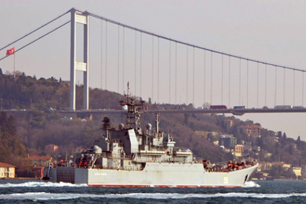 Rus gemisi bu kez ‘uçaksavar’ ile geçti