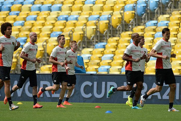 Belçika Milli Takımı antrenmanı iptal