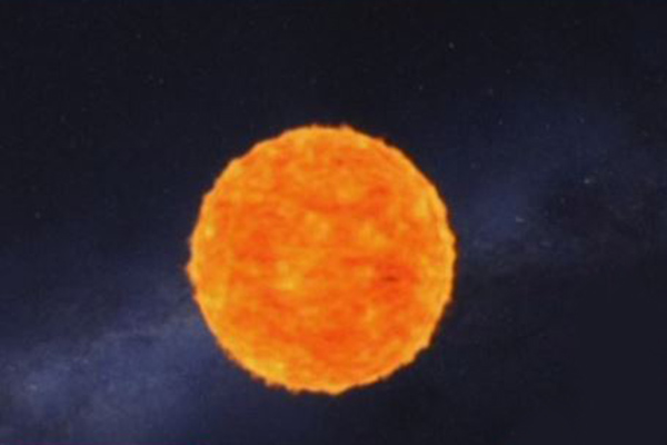 Bir yıldızın ölümü görüntülendi