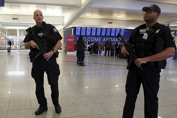 ABD'de havaalanı boşaltıldı