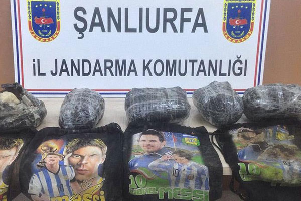 Ceylanpınar'da 35 kilo patlayıcı yakalandı