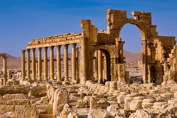 Suriye Ordusu Palmira'ya girdi