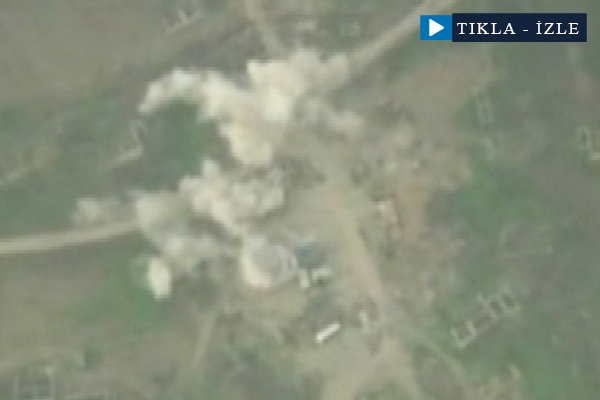 Azerbaycan Ermenistan mevzilerini vurdu