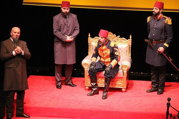 'Gök Sultan Abdülhamid Han' oyununun galası yapıldı