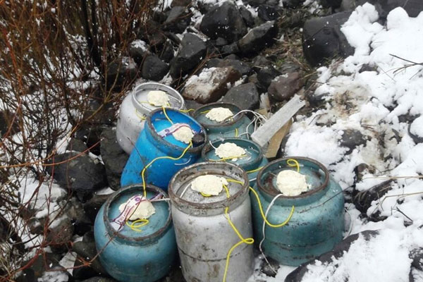 PKK tuzakları imha edildi