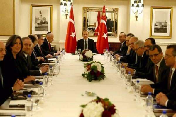 Erdoğan, Musevi temsilcileri kabul etti