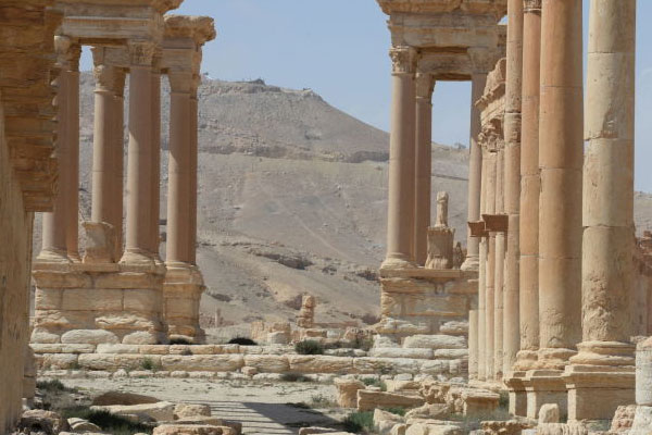 Palmira'ya mayın uzmanları gönderildi