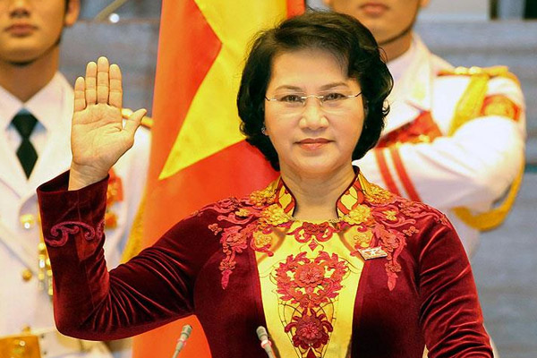 Vietnam'a ilk kadın meclis başkanı