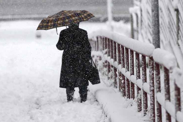 Doğu Anadolu'da lapa lapa kar yağdı