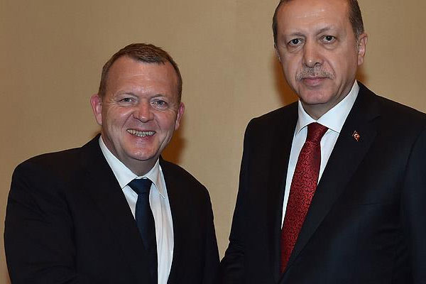 Erdoğan, Rasmussen ve Sella ile görüştü