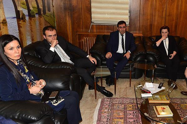 Üç bakandan Diyarbakır ziyareti