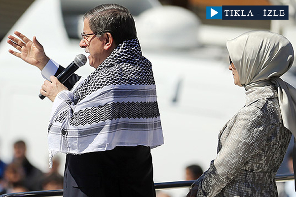 Başbakan Davutoğlu Diyarbakır'da