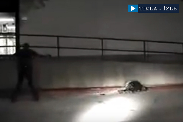 ABD polisi şüpheli şahıslara acımadı