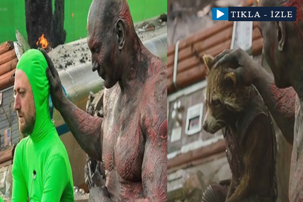 Ünlü film sahneleri böyle çekiliyor